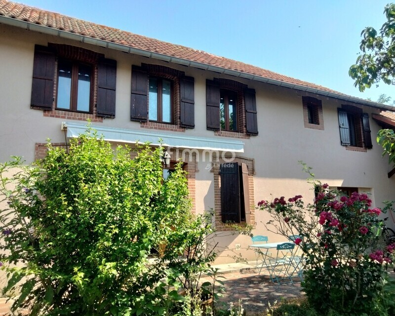 Maison 4 chambres vic en bigorre - façade sud