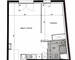 Appartement T2 lumineux de 46 m² avec balcon et parking privatif - Plan