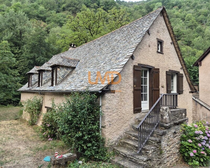 Ancien moulin en pierre rénové avec terrain - Extérieur côté route