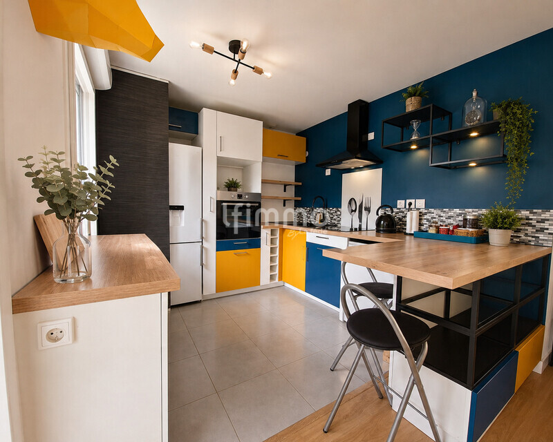Appartement T2 de 48m2 avec terrasse et parking - Cuisine