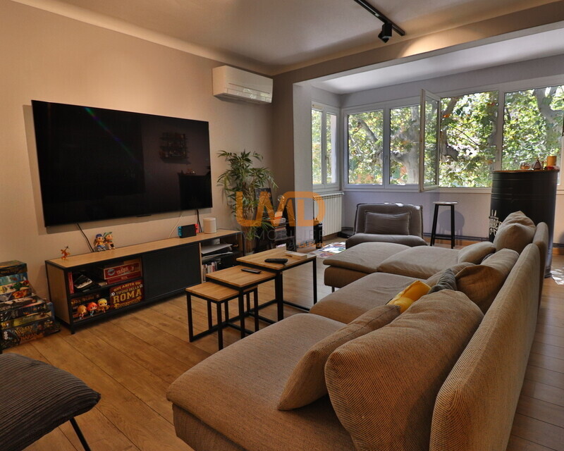 2 appartements en 1 T3 + T2 de 120 m2 avec grande terrasse - Img 5459