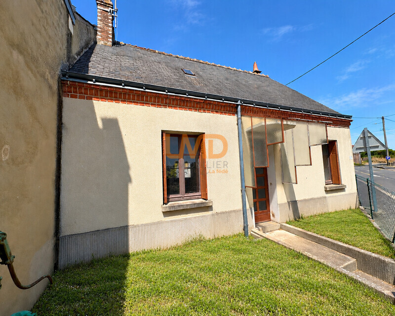 Maison plain pied - 1 chambre - 20 min TGV  - Facade maison