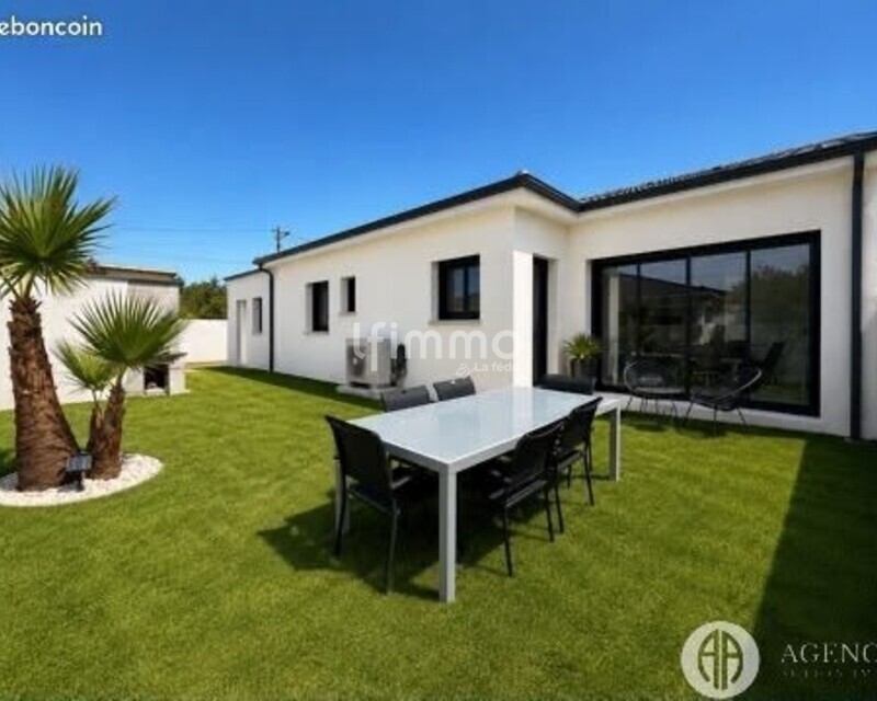 Maison neuve plain-pied 126m² terrain 420m² garage 20m² - Villa milan