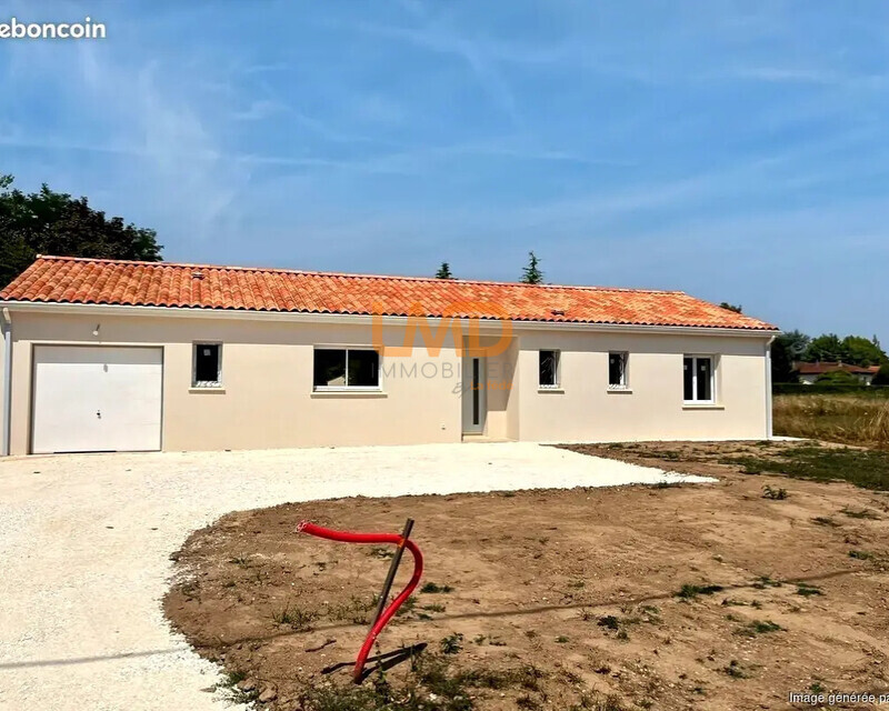 Maison neuve 98 m2 avec garage de 21 m2 - Ia generated 1791651718